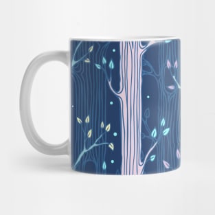 Seamless pattern with trees Mug